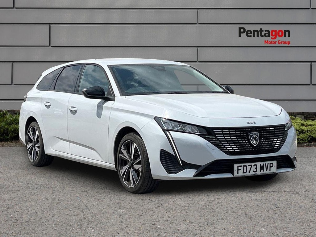Peugeot 308 SW 1.2 Puretech Allure Estate Eat Euro 6 White