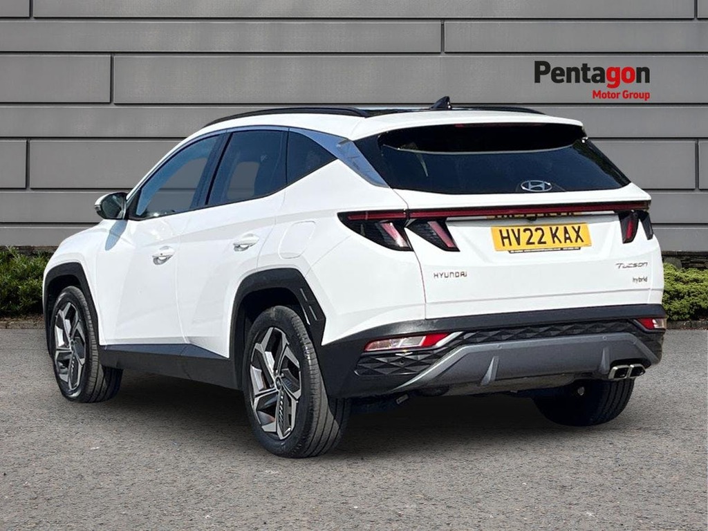 Hyundai Tucson 1.6 H T Gdi Ultimate Suv Hybrid Eu HV22KAX White #2