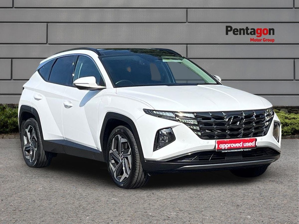 Hyundai Tucson 1.6 H T Gdi Ultimate Suv Hybrid Eu HV22KAX White