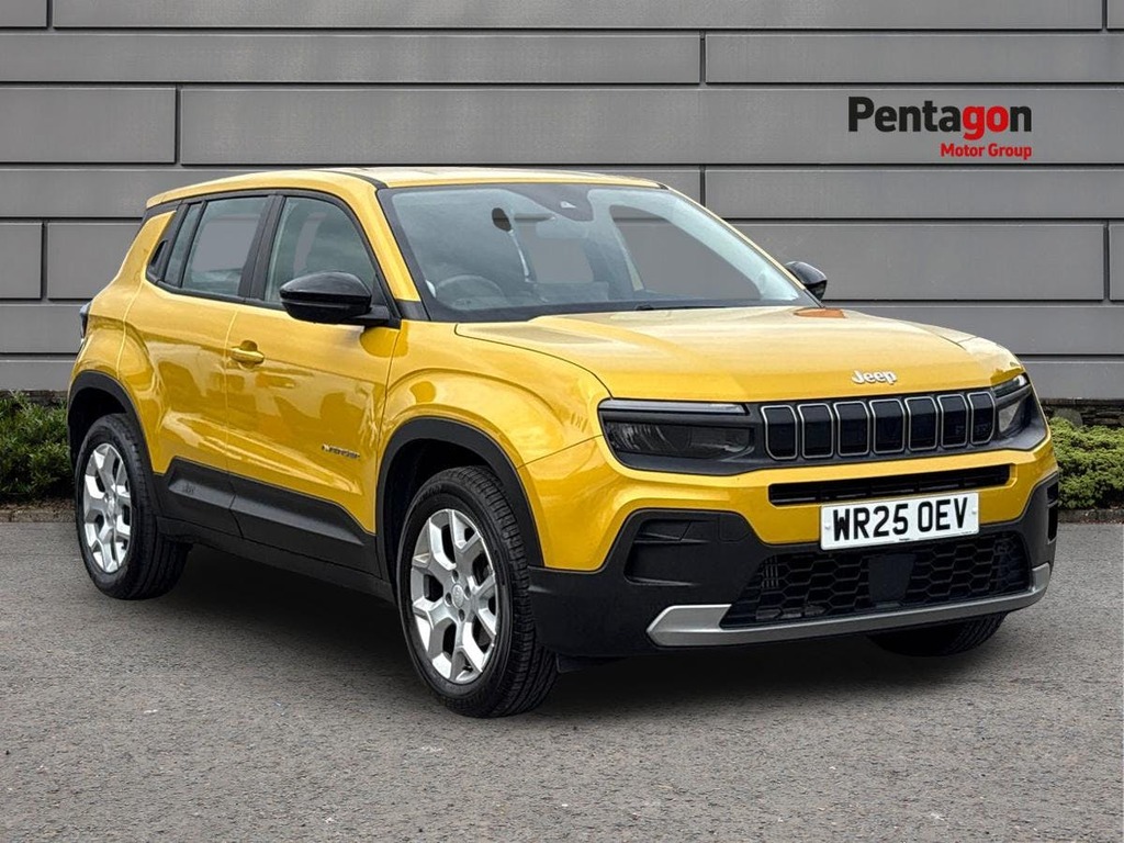 Jeep Avenger 1.2 Altitude Suv Euro 6 Ss 1 WR25OEV Yellow