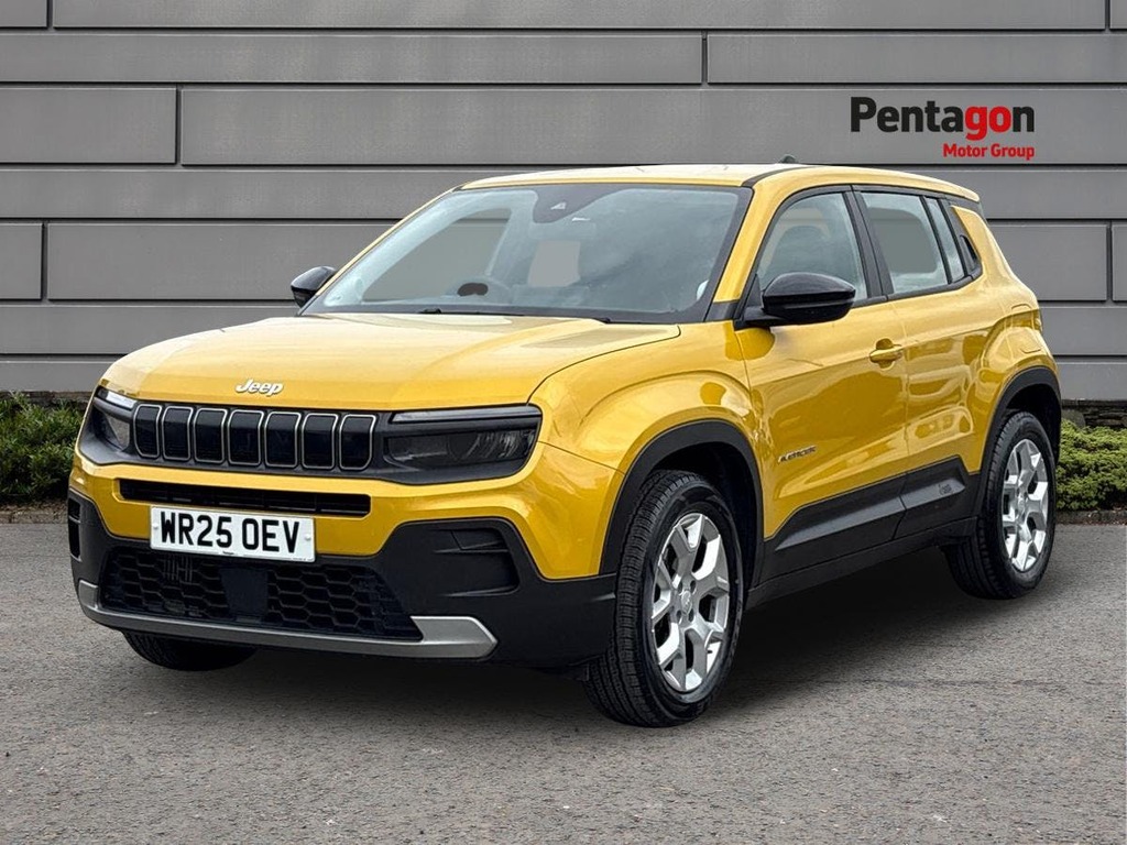 Jeep Avenger 1.2 Altitude Suv Euro 6 Ss 1 WR25OEV Yellow #3