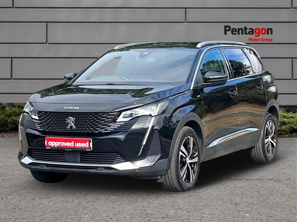 Peugeot 5008 1.5 Bluehdi Gt Suv Eat Euro 6 Ss 13 RJ23EKM Black #3