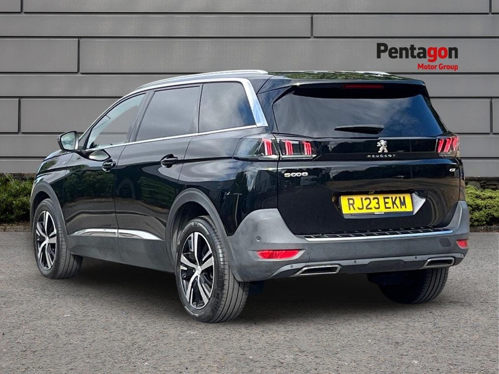 Peugeot 5008 1.5 Bluehdi Gt Suv Eat Euro 6 Ss 13 RJ23EKM Black #2