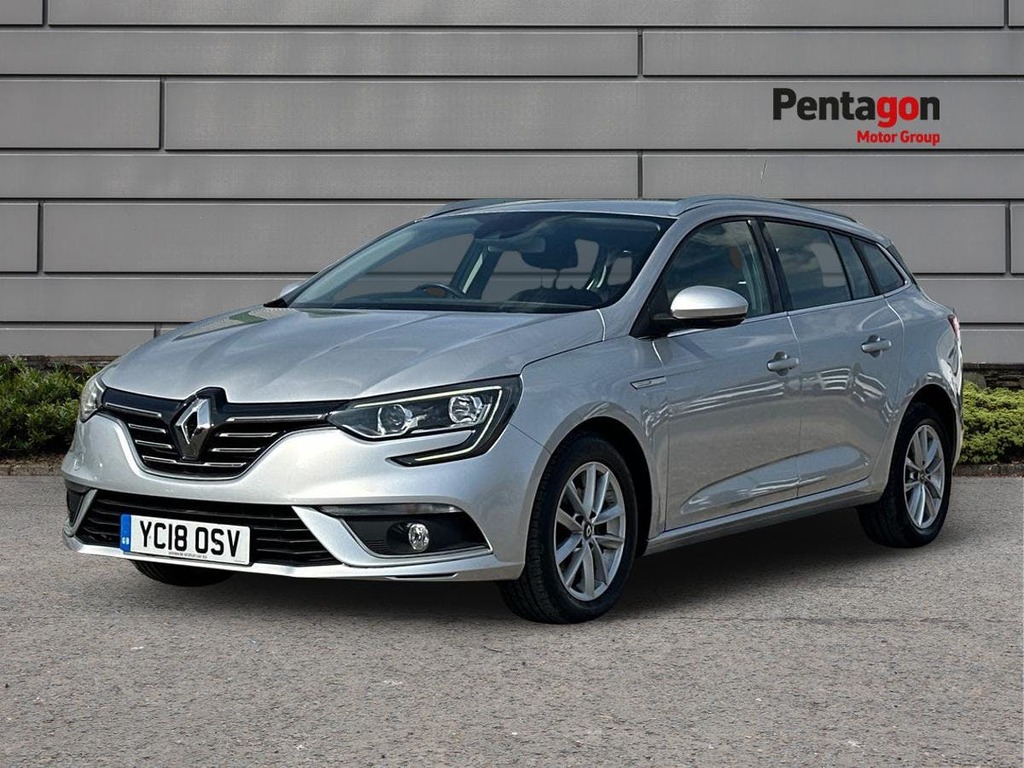 Renault Megane 1.2 Tce Dynamique Nav Sport Tourer Manu Silver #3