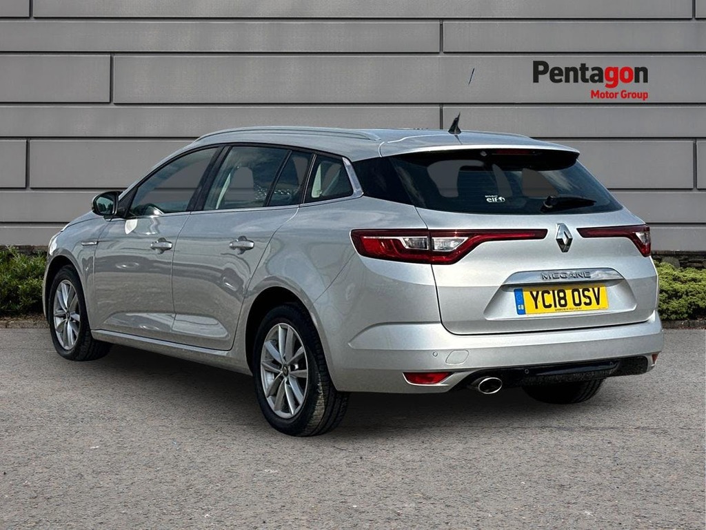 Renault Megane 1.2 Tce Dynamique Nav Sport Tourer Manu Silver #2