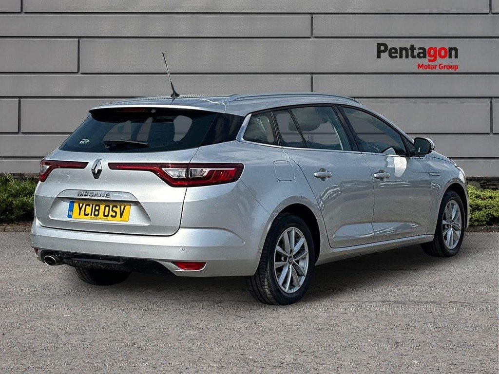 Renault Megane 1.2 Tce Dynamique Nav Sport Tourer Manu Silver #4