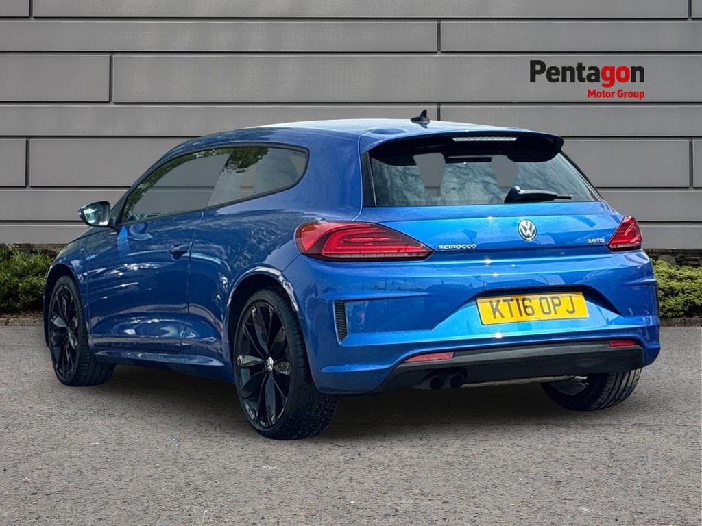 Volkswagen Scirocco 2.0 Tsi Bluemotion Tech R Line Hatchback Petro Blue #2