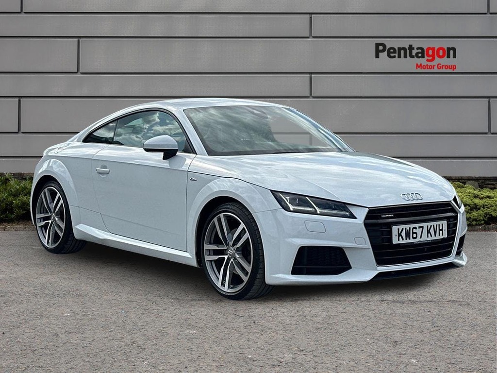 Audi TT 2.0 Tfsi S Line Coupe S Tronic Quattro White
