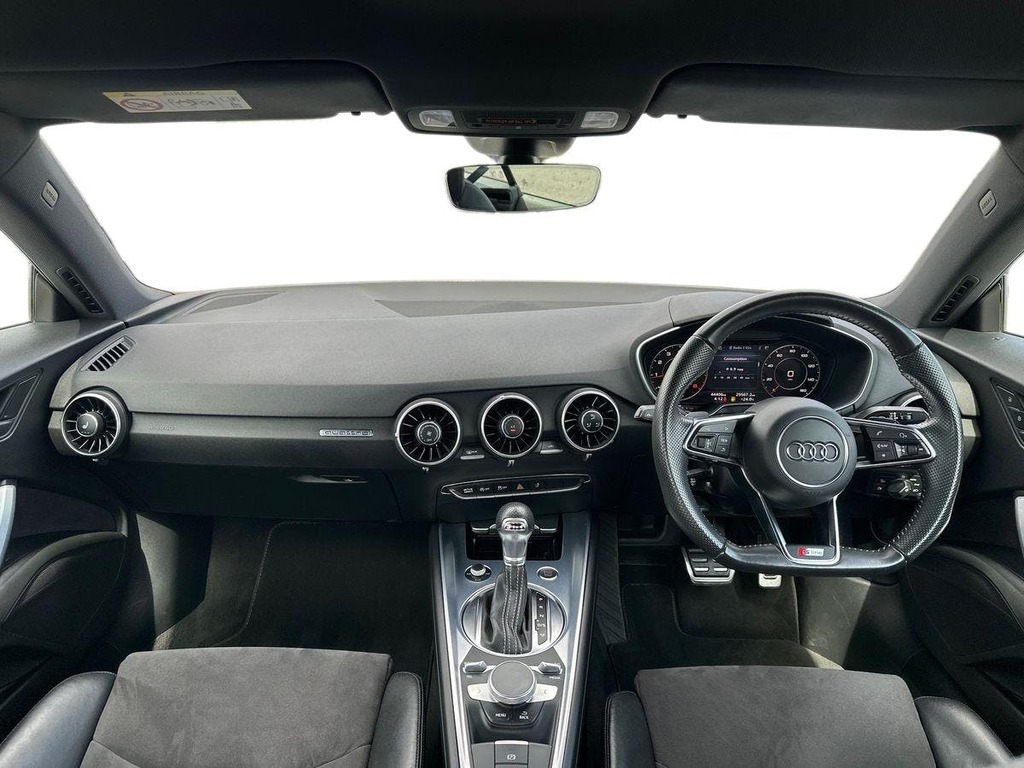 Audi TT 2.0 Tfsi S Line Coupe S Tronic Quattro White #6