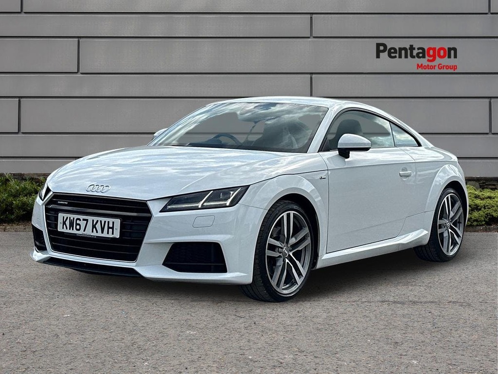 Audi TT 2.0 Tfsi S Line Coupe S Tronic Quattro White #3