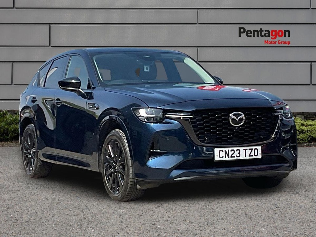 Mazda CX-60 3.3 E Skyactiv D Mhev Homura Suv Hybrid Blue