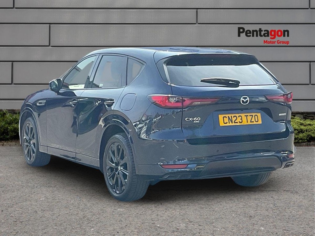 Mazda CX-60 3.3 E Skyactiv D Mhev Homura Suv Hybrid Blue #2