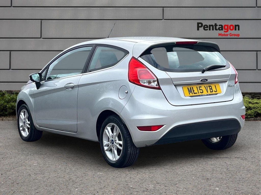 Ford Fiesta 1.25 Zetec Hatchback Euro 5 82 Silver #2