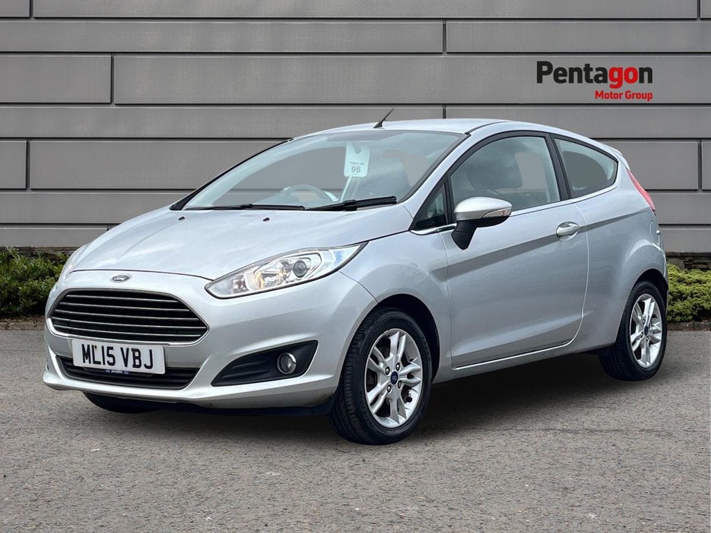 Ford Fiesta 1.25 Zetec Hatchback Euro 5 82 Silver #3