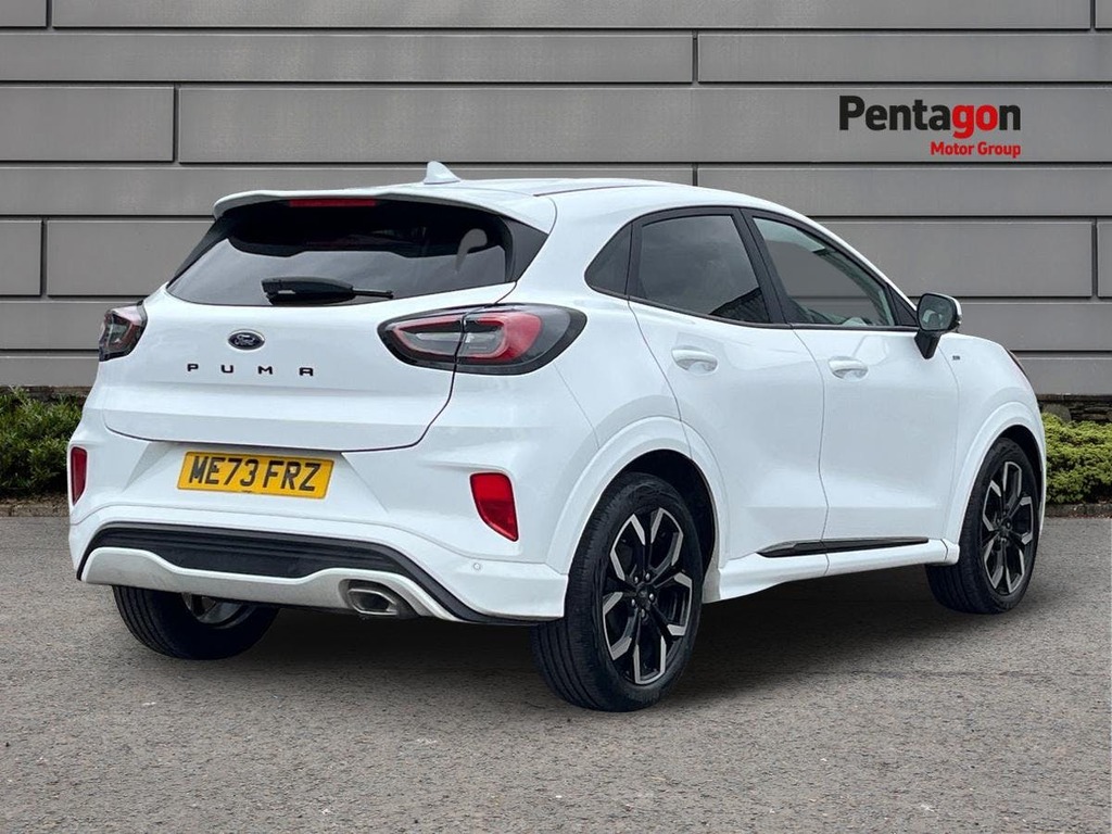 Ford Puma 1.0T Ecoboost Mhev St Line X Suv Hybrid White #4