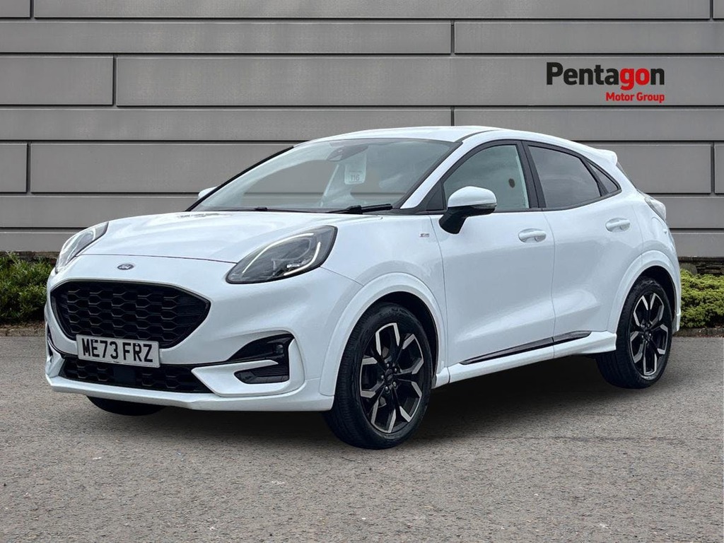 Ford Puma 1.0T Ecoboost Mhev St Line X Suv Hybrid White #3