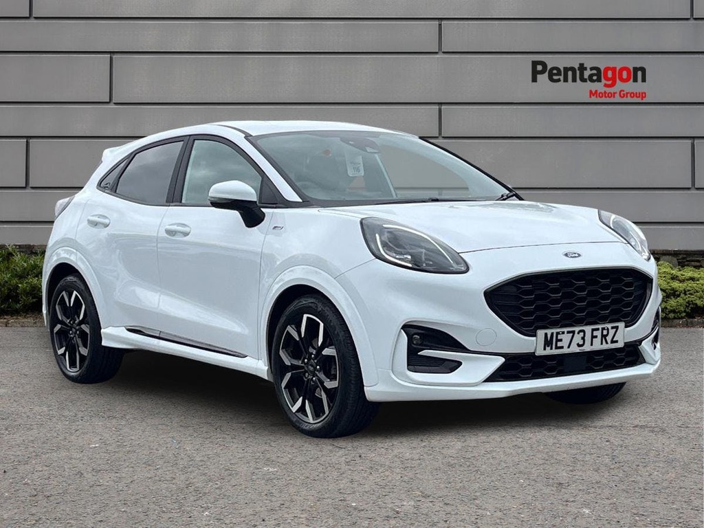 Ford Puma 1.0T Ecoboost Mhev St Line X Suv Hybrid White