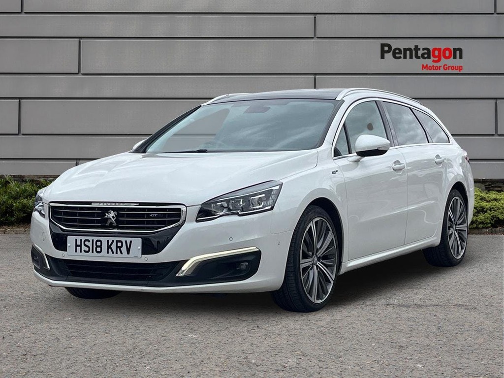Peugeot 508 SW 2.0 Bluehdi Gt Estate Euro 6 Ss White #3