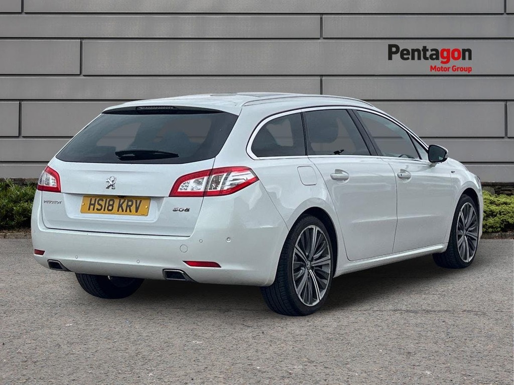 Peugeot 508 SW 2.0 Bluehdi Gt Estate Euro 6 Ss White #4