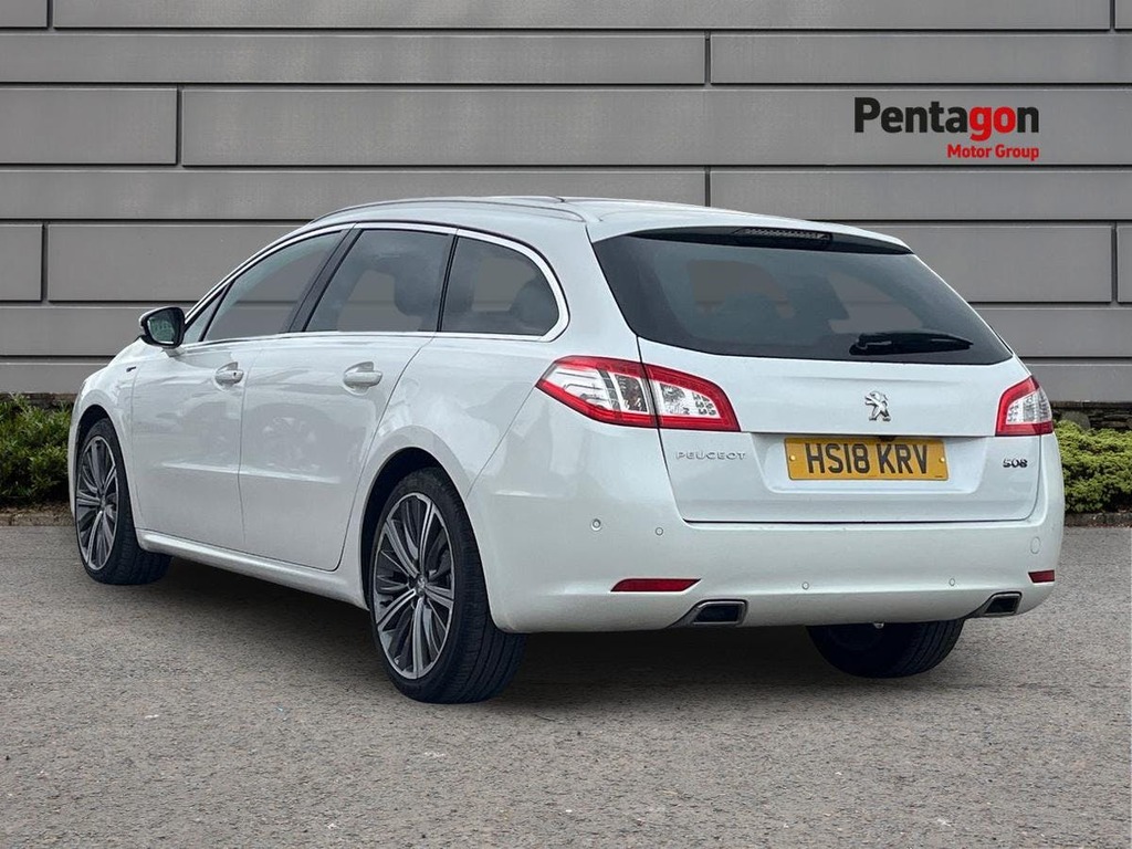 Peugeot 508 SW 2.0 Bluehdi Gt Estate Euro 6 Ss White #2