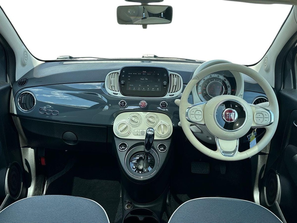 Fiat 500 1.2 Lounge Hatchback Dualogic Euro 6 S Grey #6