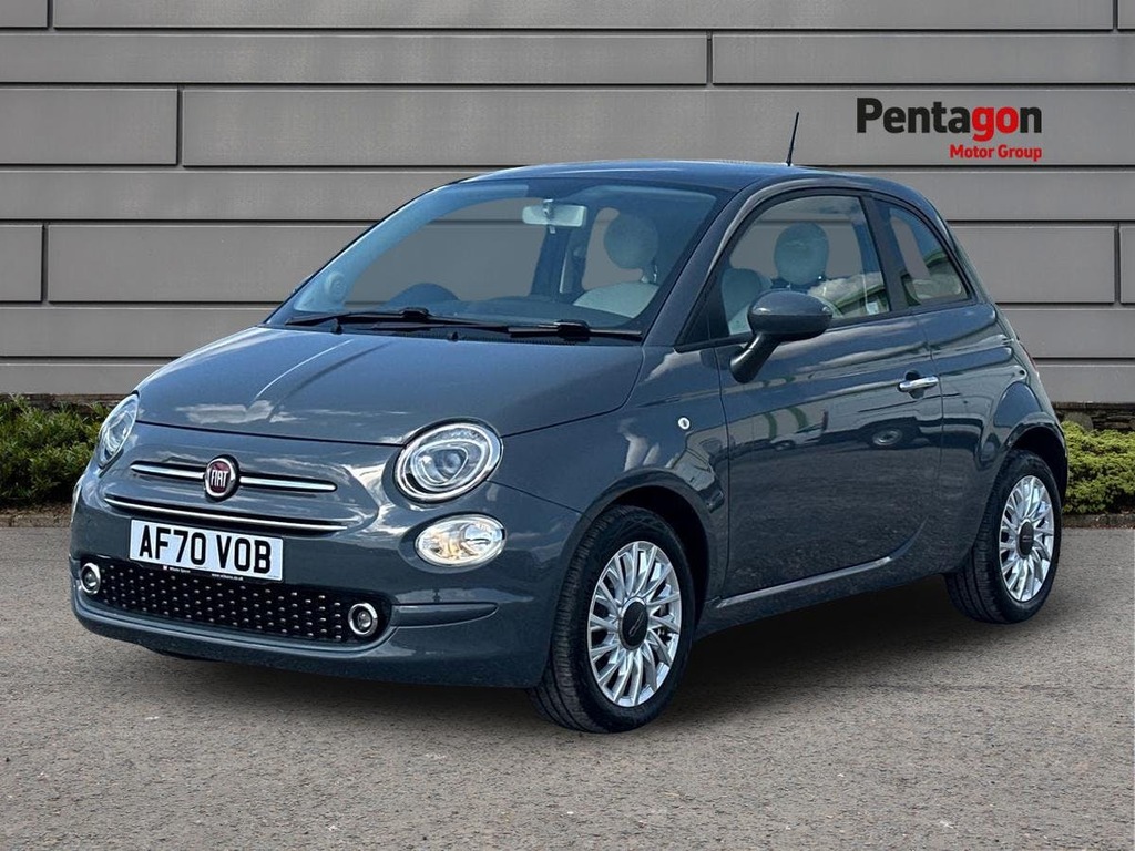 Fiat 500 1.2 Lounge Hatchback Dualogic Euro 6 S Grey #3