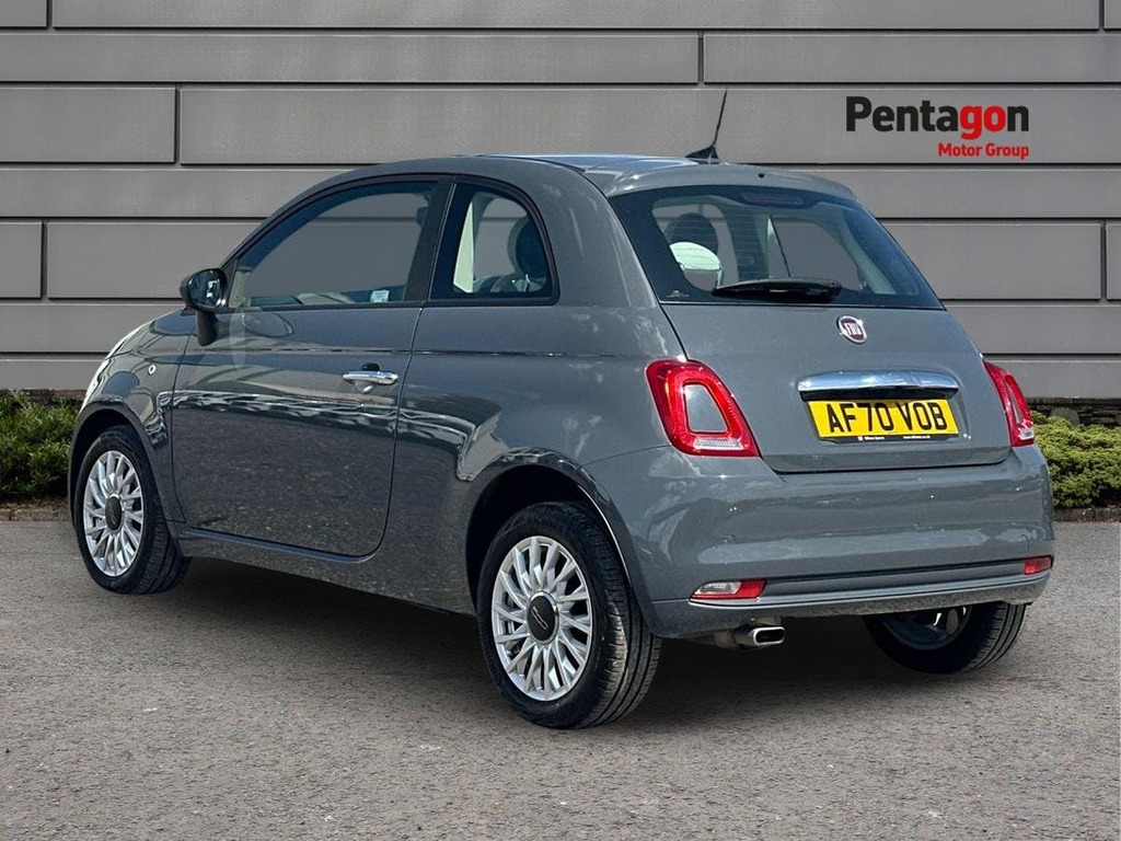 Fiat 500 1.2 Lounge Hatchback Dualogic Euro 6 S Grey #2