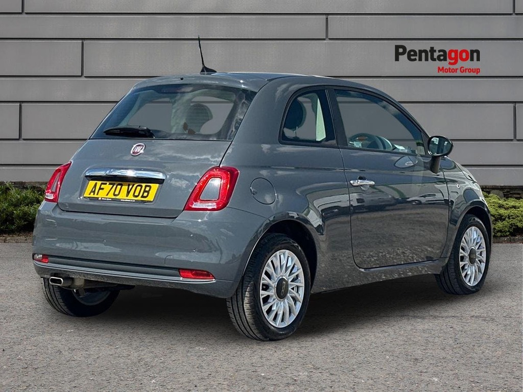 Fiat 500 1.2 Lounge Hatchback Dualogic Euro 6 S Grey #4