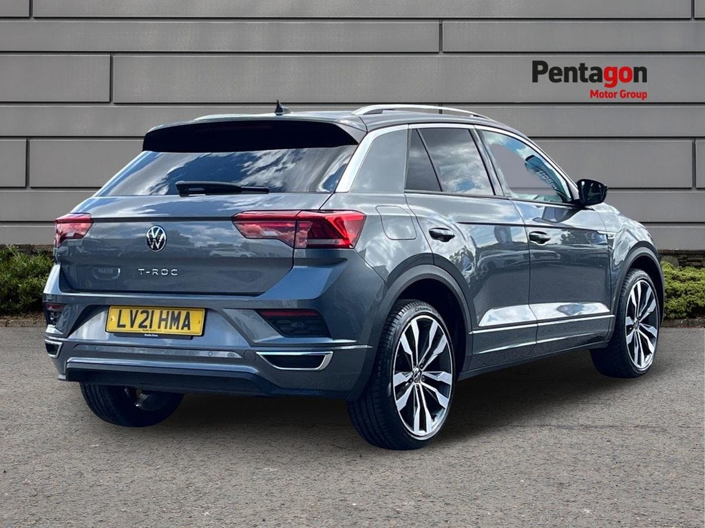 Volkswagen T-Roc 1.5 Tsi Gpf Evo R Line Suv Dsg Euro 6 Grey #4