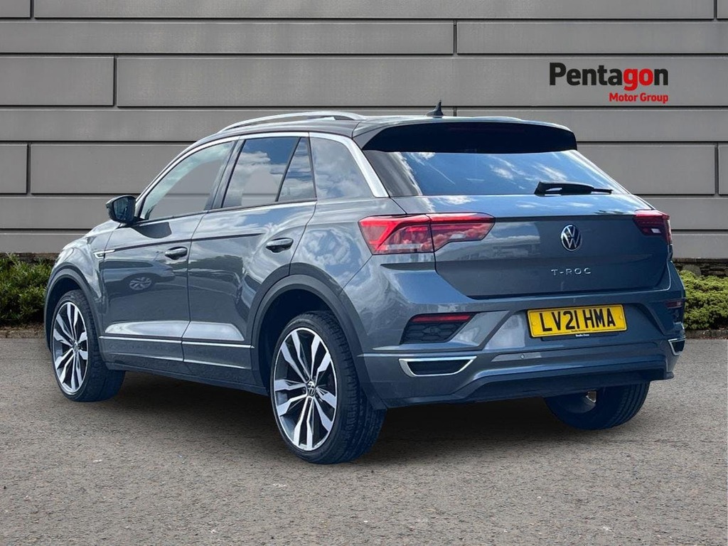 Volkswagen T-Roc 1.5 Tsi Gpf Evo R Line Suv Dsg Euro 6 Grey #2