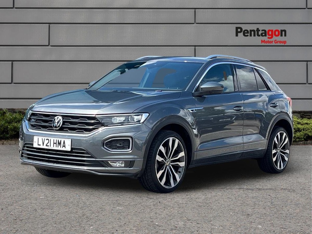 Volkswagen T-Roc 1.5 Tsi Gpf Evo R Line Suv Dsg Euro 6 Grey #3