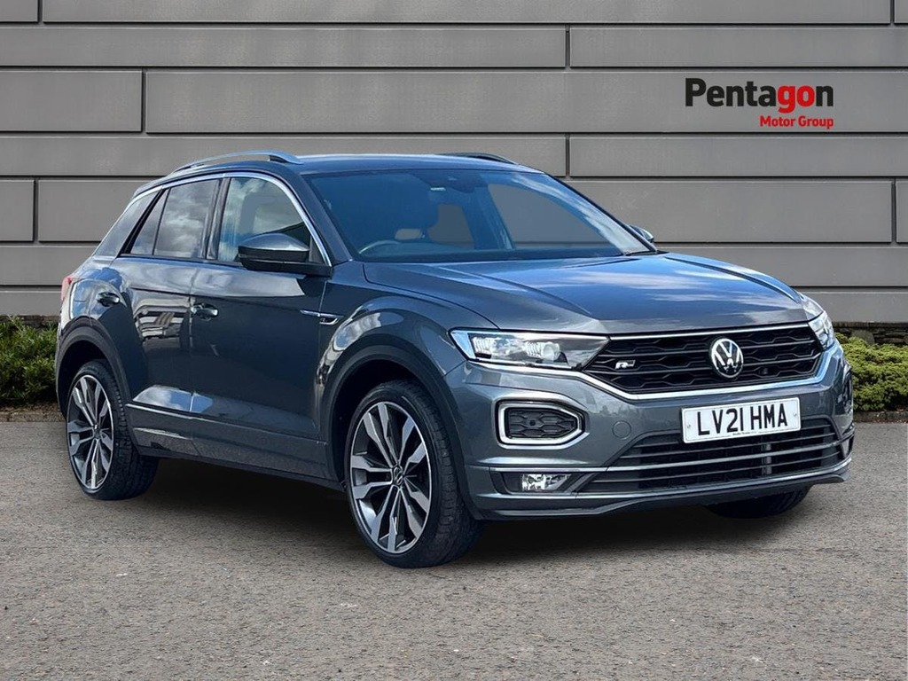 Volkswagen T-Roc 1.5 Tsi Gpf Evo R Line Suv Dsg Euro 6 Grey