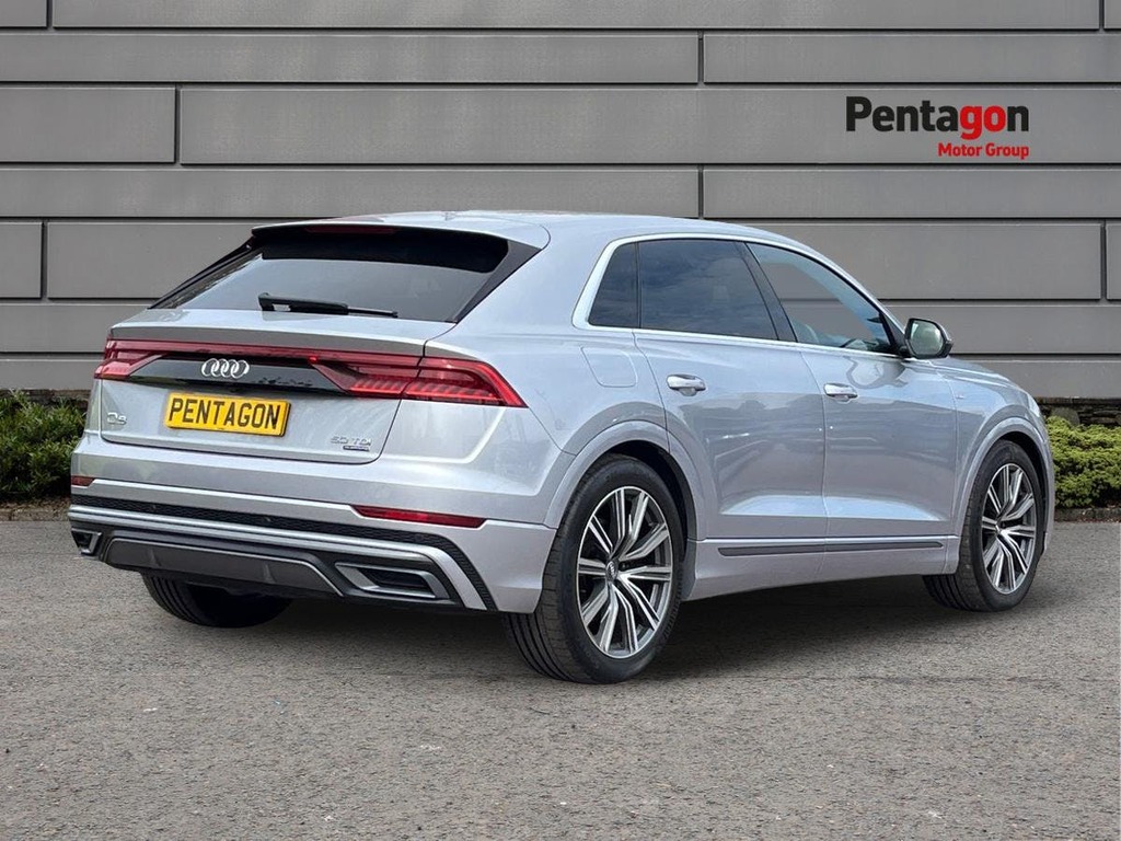 Audi Q8 3.0 Tdi V6 50 S Line Suv Tiptronic Quat Silver #4