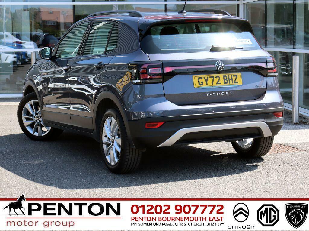 Volkswagen T-Cross 1.0 Tsi Se Euro 6 Ss GY72BHZ Grey #6
