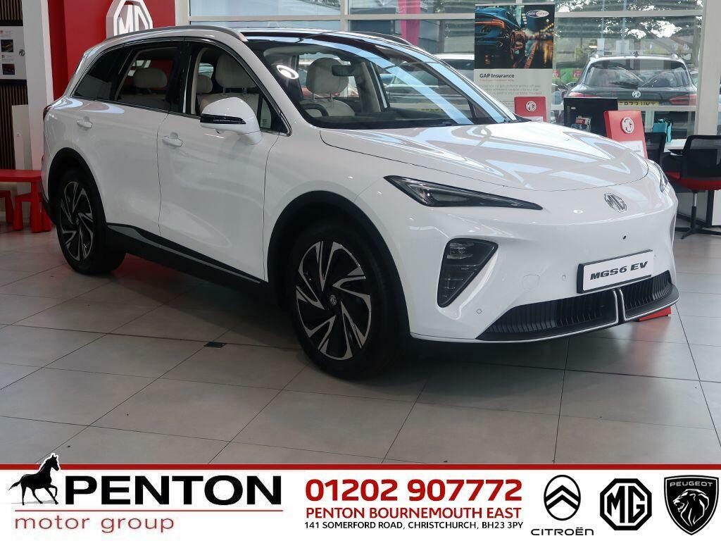 MG MGS6 77Kwh Trophy Long Range White
