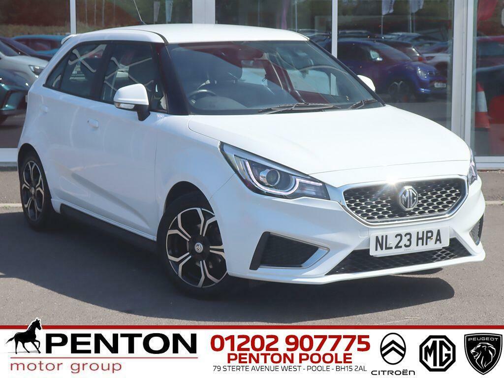 MG MG3 1.5 Vti-tech Exclusive Nav Euro 6 Ss NL23HPA White
