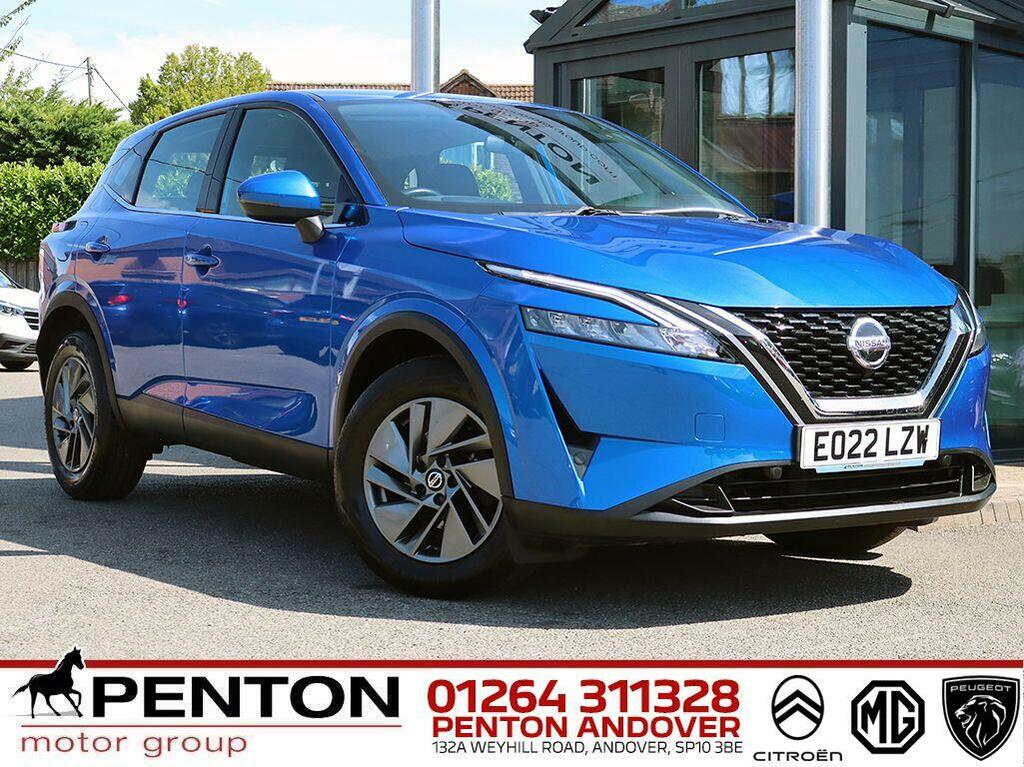 Nissan Qashqai 1.3 Dig-t Mhev Acenta Premium Euro 6 Ss Blue