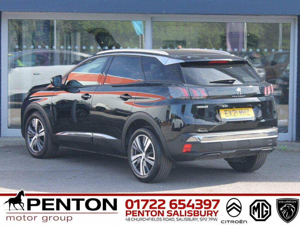 Peugeot 3008 1.2 Puretech Allure Premium Euro 6 Ss EX21MHZ Black #3