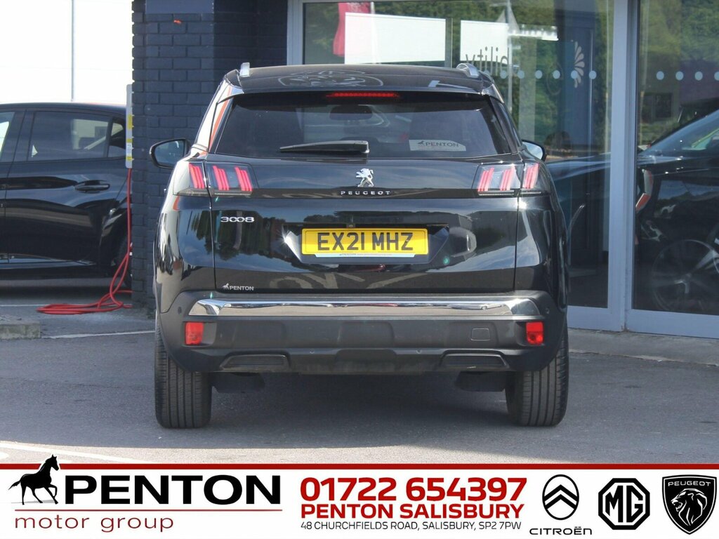 Peugeot 3008 1.2 Puretech Allure Premium Euro 6 Ss EX21MHZ Black #5