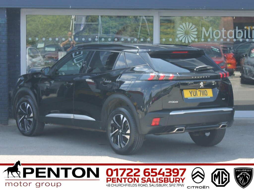 Peugeot 2008 1.2 Puretech Gt Euro 6 Ss YUI7110 Black #3