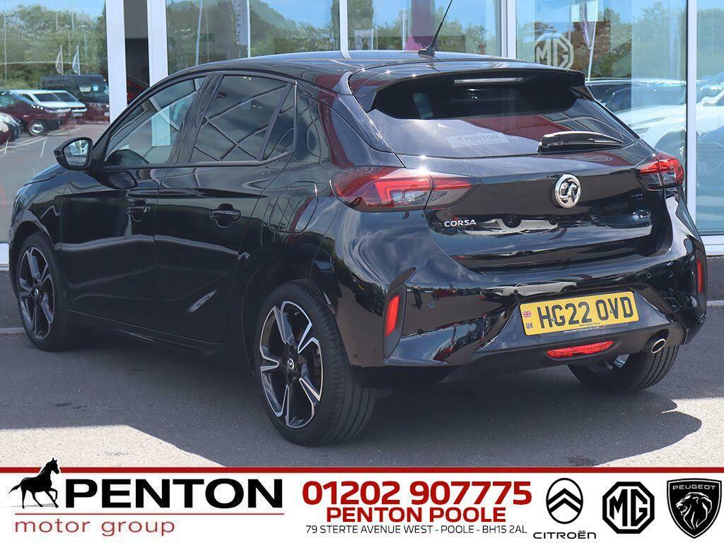 Vauxhall Corsa 1.2 Turbo Sri Edition Euro 6 Ss HG22OVD Black #4