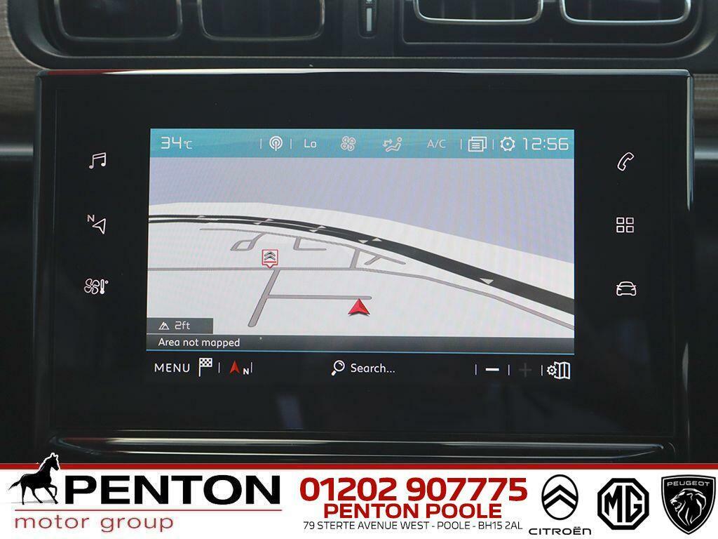 Citroen C3 1.2 Puretech Max Eat6 Euro 6 Ss VN74CZP Black #3