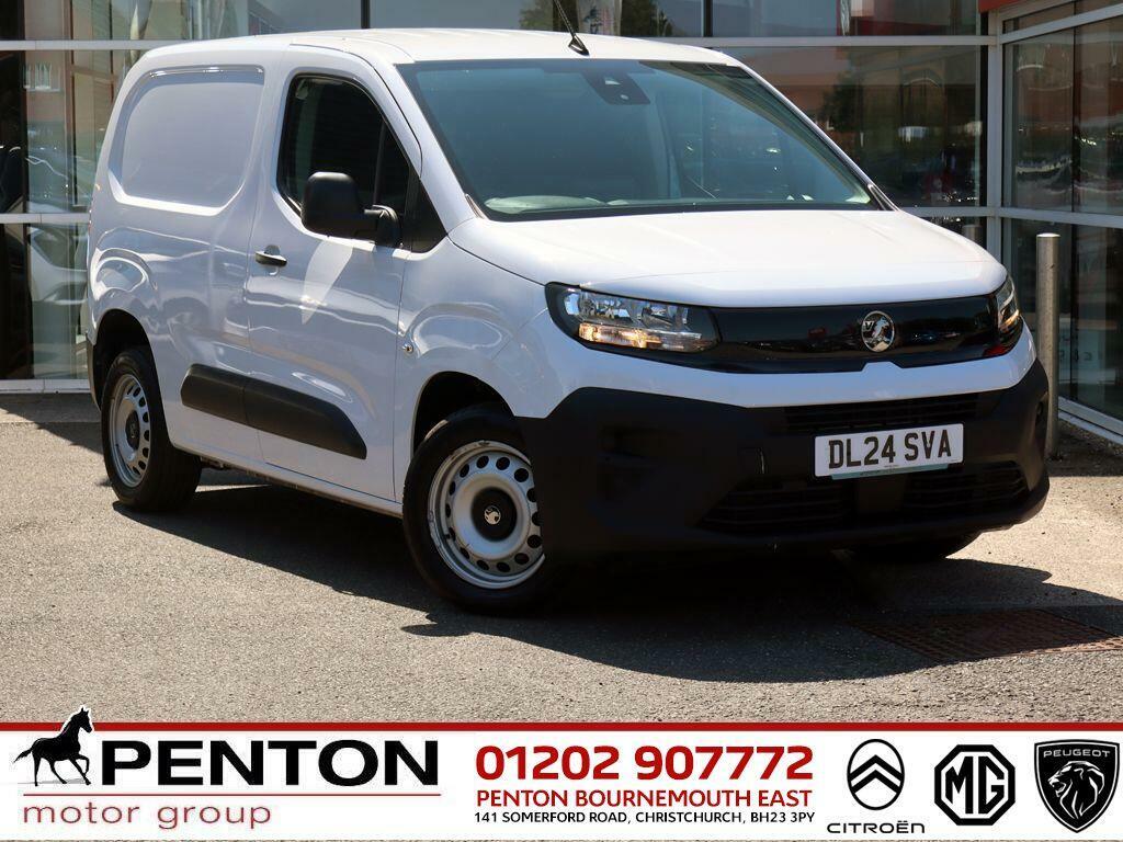 Vauxhall Combo 1.5 Turbo D 2300 Prime Panel Van Swb Euro 6 Ss White