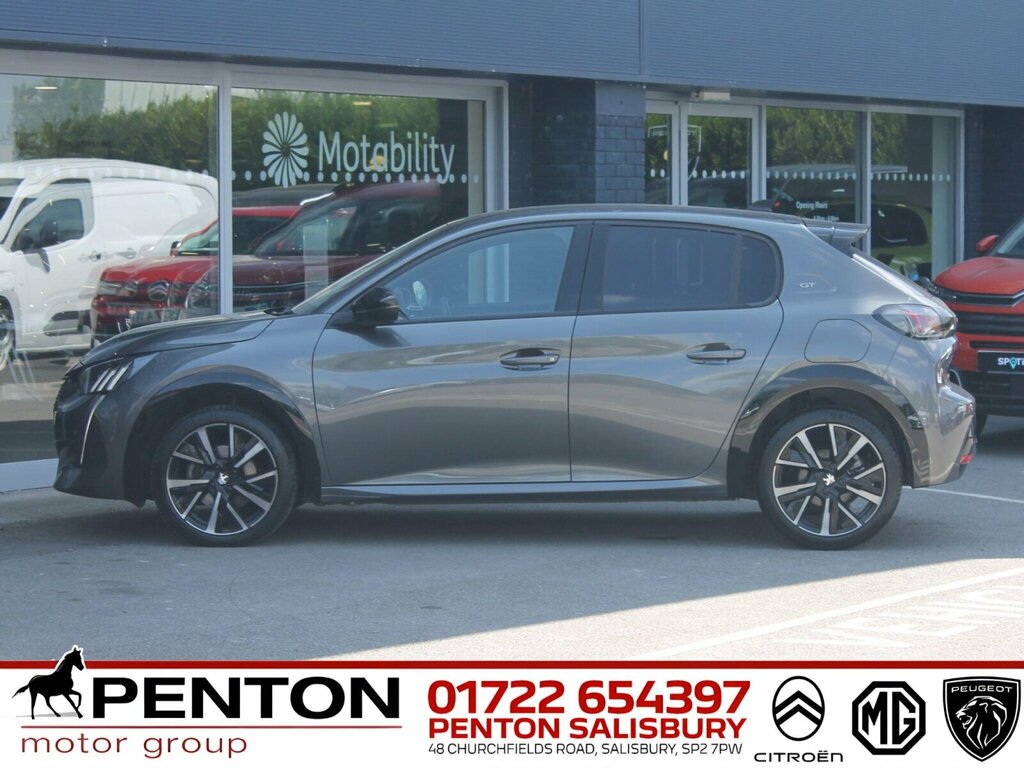 Peugeot 208 1.2 Puretech Gt Euro 6 Ss WJ23UEO Black #5