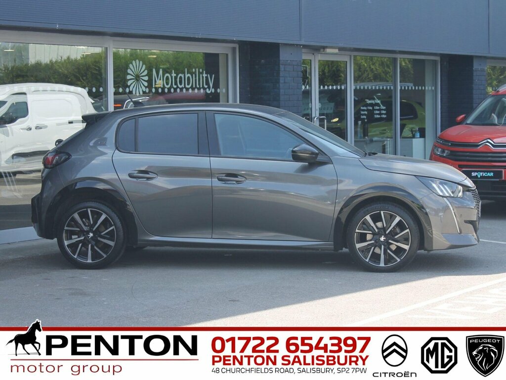Peugeot 208 1.2 Puretech Gt Euro 6 Ss WJ23UEO Black #4