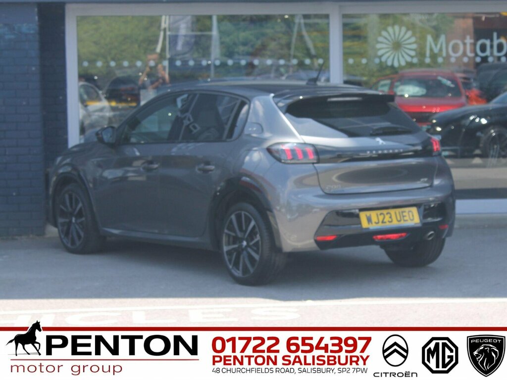 Peugeot 208 1.2 Puretech Gt Euro 6 Ss WJ23UEO Black #3