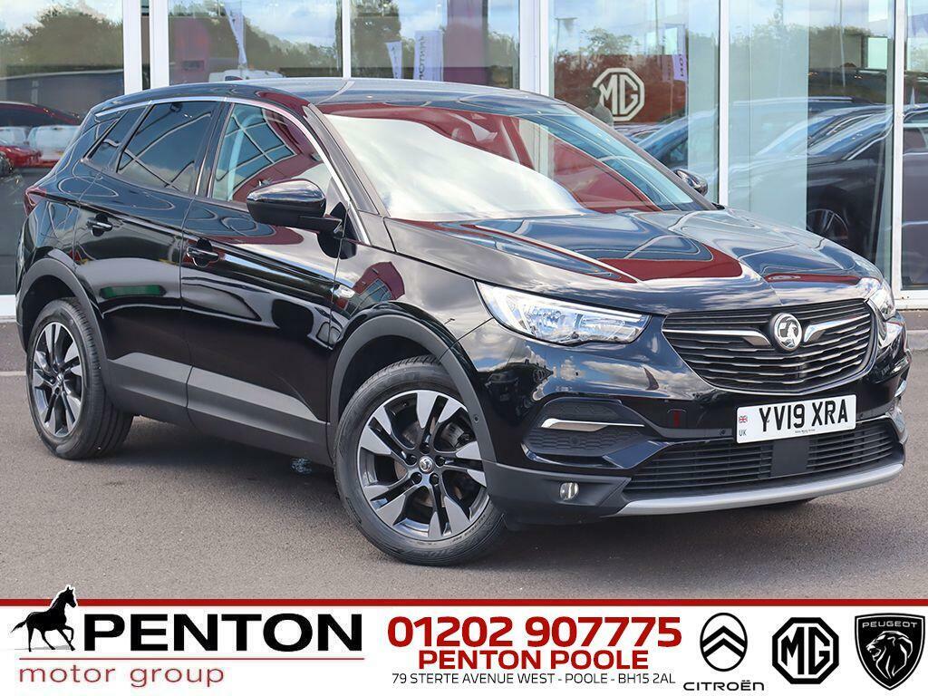Vauxhall Grandland X 1.2 Turbo Sport Nav Euro 6 Ss Black