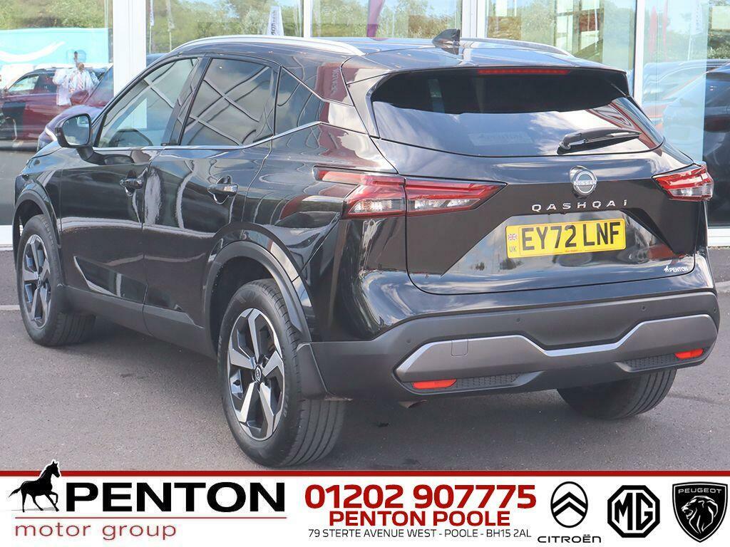 Nissan Qashqai 1.3 Dig-t Mhev N-connecta Xtron Euro 6 Ss EY72LNF Black #3