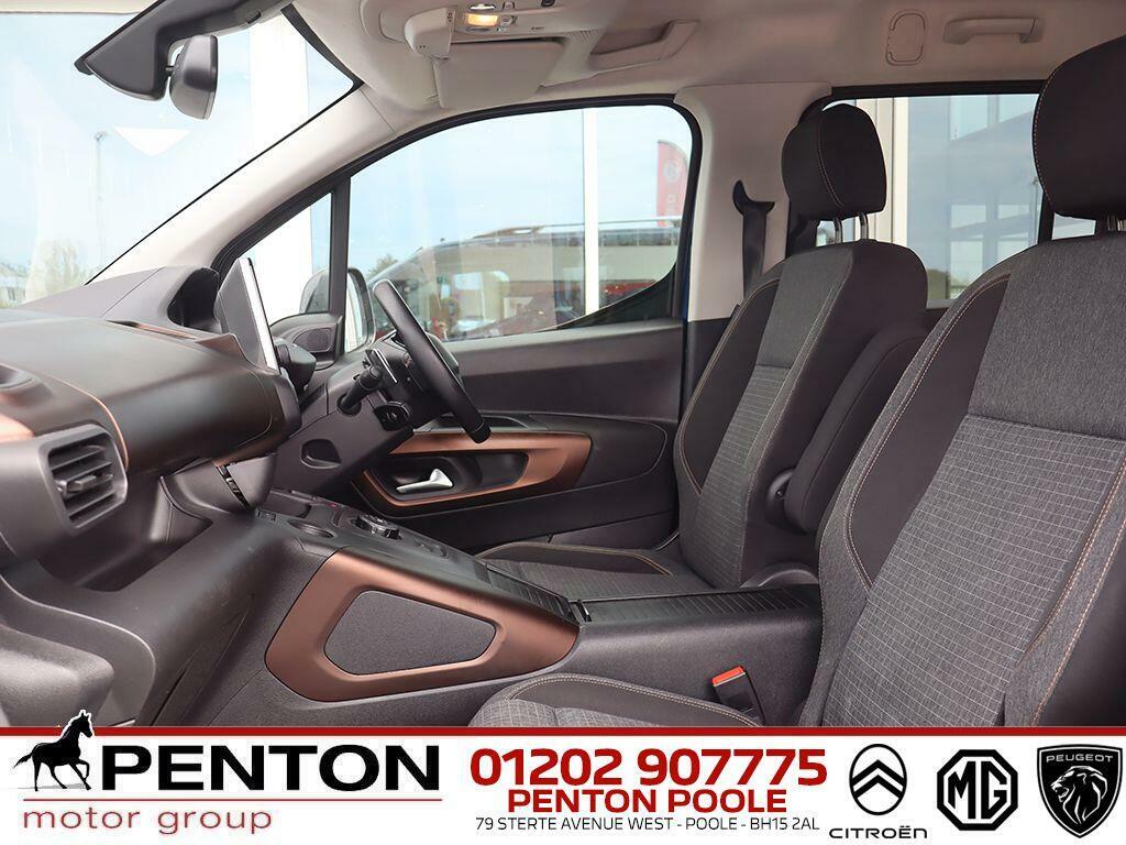 Peugeot Rifter 1.5 Bluehdi Gt Line Long Mpv Eat Euro 6 Ss EX70CWD Blue #4