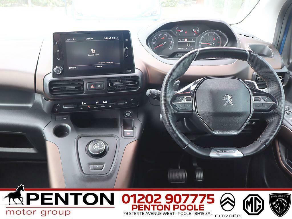 Peugeot Rifter 1.5 Bluehdi Gt Line Long Mpv Eat Euro 6 Ss EX70CWD Blue #6